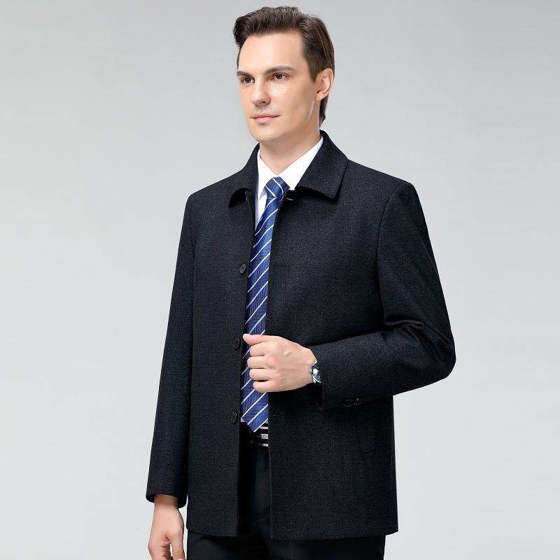 秋中老年羊夹克男装冬领宽松厚休闲爸爸装男士外DK-4-Q7翻套呢大,户外/登山/野营/旅行用品,其他户外服装,淘宝优惠券,粉丝福利购,淘宝优惠卷