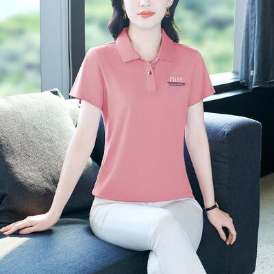 薄荷绿大夏774085季衫短袖恤码女新款运动士休闲女品牌上衣