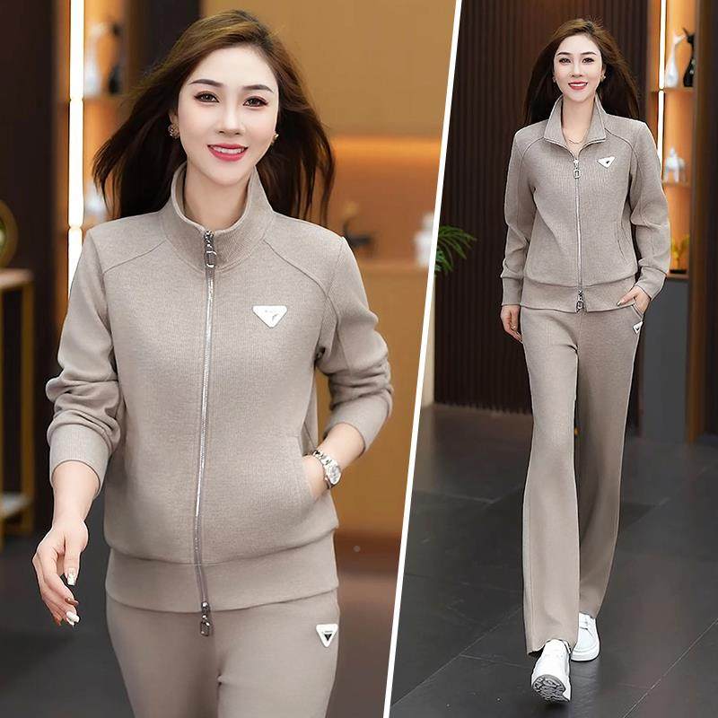 中老年刺动女套装春秋新款品牌时尚87742090绣妈运妈春装外套减龄,运动服/休闲服装,运动套装,淘宝优惠券,粉丝福利购,淘宝优惠卷