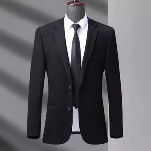 版 休闲商修身 透气免烫单西外务套 韩880品牌西服秋冬季 高男档男装