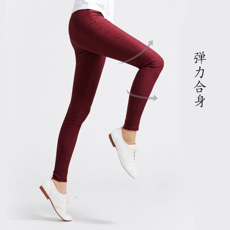 外贸女款弹力裤女款高弹裤