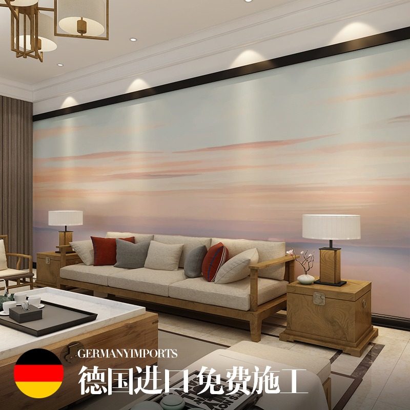手绘现代简约墙纸卧室客厅电视背景墙壁纸北欧艺术大壁画墙布|ruв категории награду материалов, обои, нетканая ткань обои - от Buy2taobao.com для оказания профессиональной услуги покупки агента Taobao