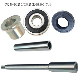 适用铃木DL/GW/GSX250R/DR300摩托车前轮轴承衬套轮毂防尘油封