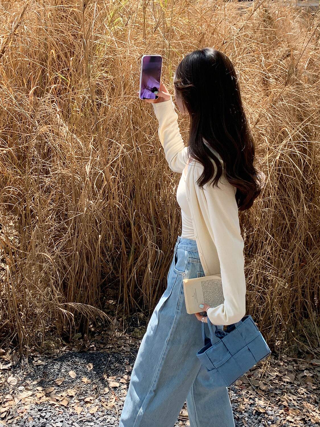 남  숨길 수 없다|산소블랙 서스펜더 가디건 투피스 여성 가을 ??탑슈트|찹쌀이 피지 않는다