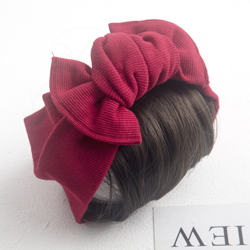 原创新款儿童公主款假发发带手工发饰头饰可爱简约款女童假发刘海