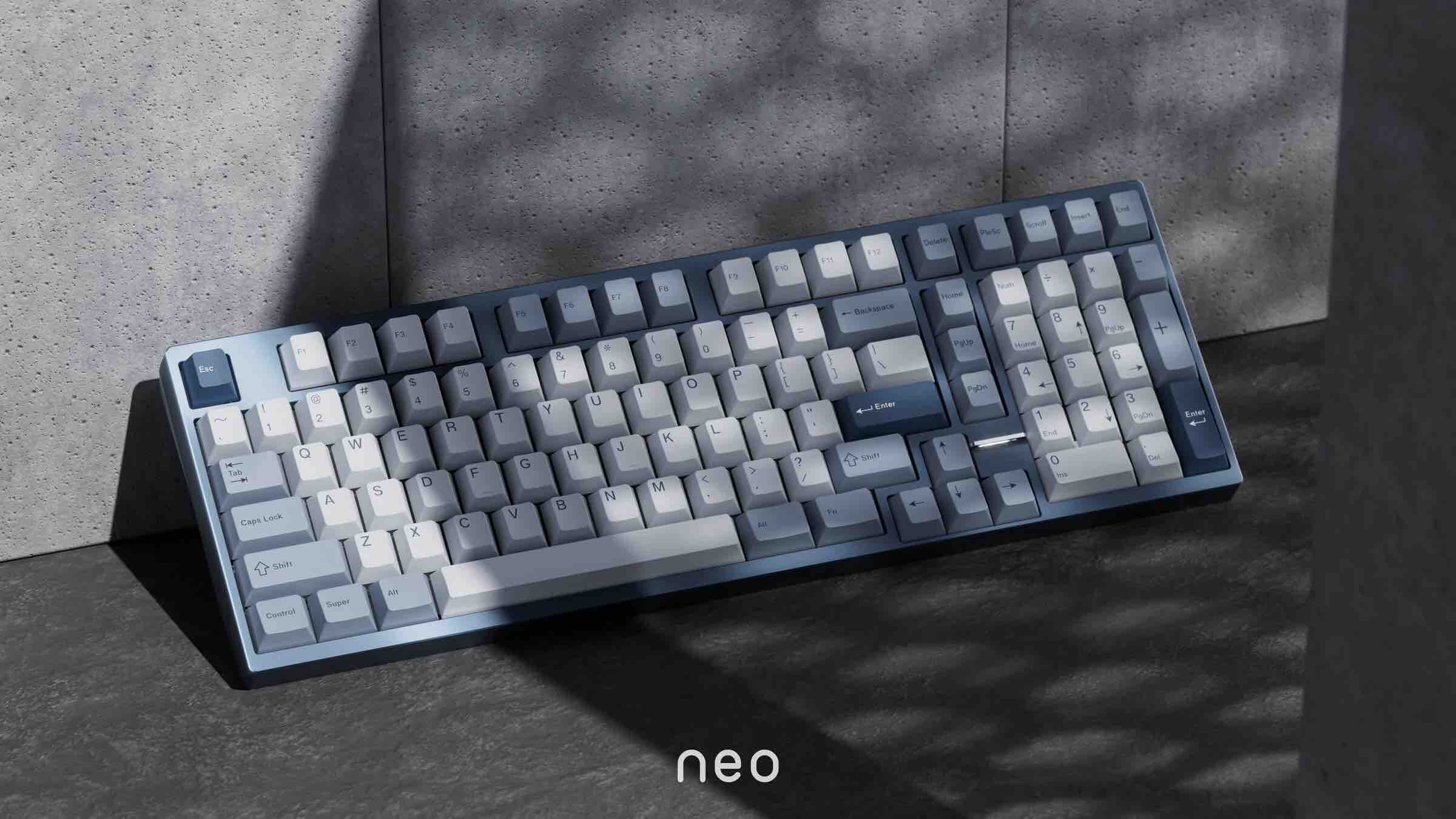 【全新现货】NEO98客制化大配列键盘套件 支持代组 大配列键盘图片