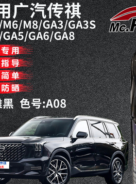 xy/易彩传祺M6 M8 GA3 GA4 GA5 GA6 GA8典雅黑色补漆笔汽车自喷漆