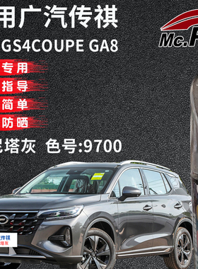 xy/易彩传祺GS4COUPE GA8贝尼塔灰色补漆笔汽车去划痕修复自喷漆