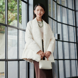 高级小众设计鹅绒羽绒服女 时尚 8E41Y1558 专柜新款 歌蒂诗冬季