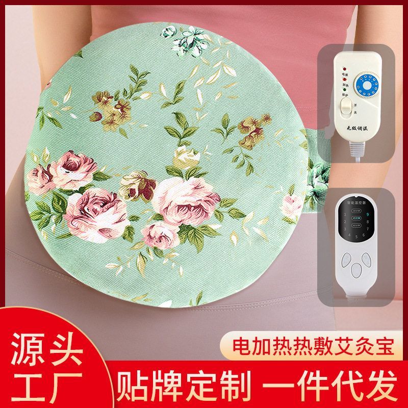 艾灸宝电加热艾灸随身灸温灸艾草护腰带艾绒热敷暖身宝腰带宝批发
