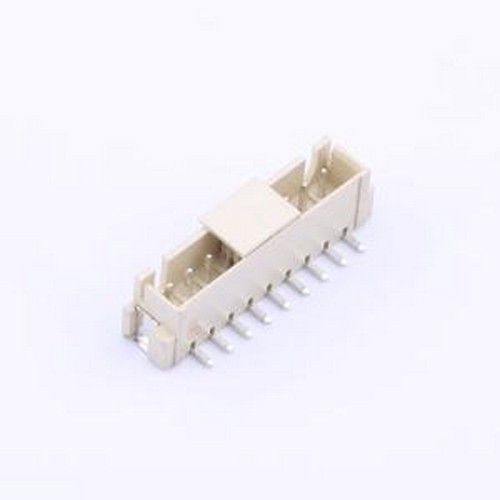 WAFER-254L-9A 线对板针座 1x9P 间距:2.54mm 立贴 SMD,P=2.5mm