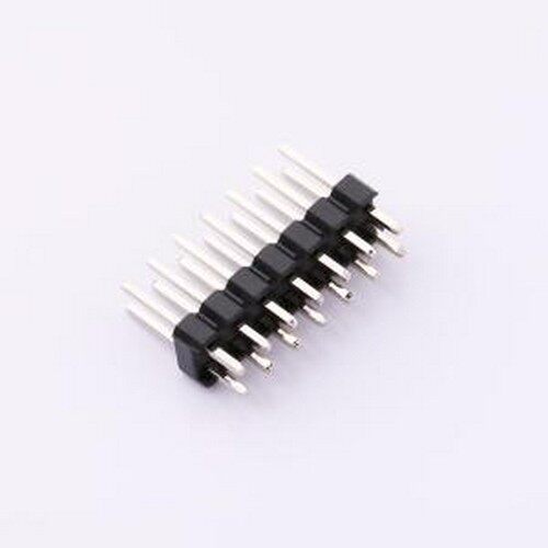 5AML4-11560-207-W0 排针 2.54PH间距双排针直针2X7P L11.5 H2.5