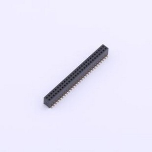X1321FVS-2x27-C43D48 排母 间距:1.27mm 2x27P 立贴 SMD,P=1.27m