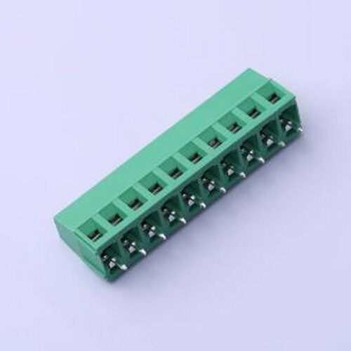 MX128-5.0-10P-GN01-Cu-Y-A 螺钉式接线端子 1x10P 5mm 直插 排数