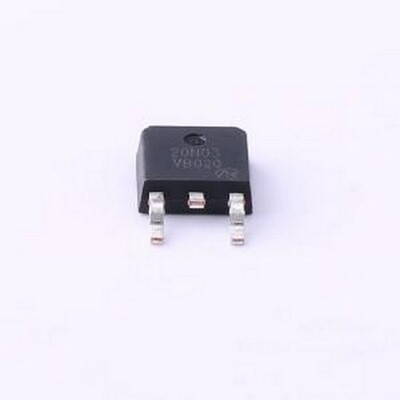 VBZE20N03 场效应管(MOSFET) 1个N沟道 耐压:30V 电流:70A TO-252