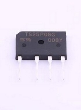TS25P06G D2 整流桥 电压:800V 电流:25A TS-6P