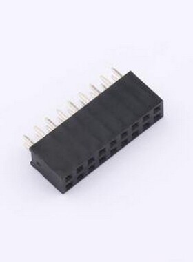 5BML8-11732-209-W0 排母 2.54PF间距排母立式插件2*9P H8.5 DIP