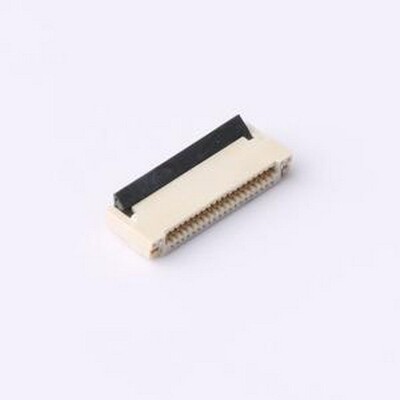 FPC-0.5HF-20PWBR-H20 FFC/FPC连接器 间距:0.5mm P数:20P 翻盖式
