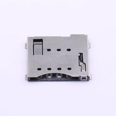 XKSIM-1511B-P9 SIM卡连接器 自弹式 MicroSIM卡 卡座 SMD