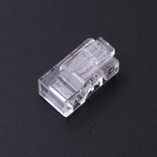 RC-8100 以太网连接器(RJ45 RJ11) [一整盒100个]CAT6 8P8C非屏蔽