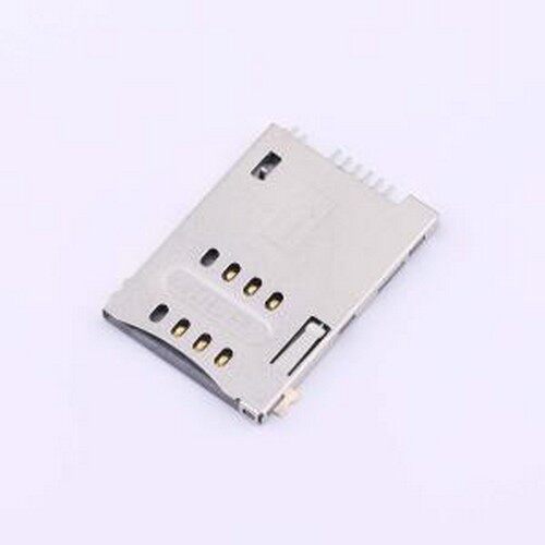 C7020-02 SIM卡连接器 自弹式 卡座 SMD