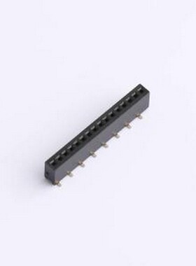 BX-PM1.27-1-16PU-W 排母 1.27FH H4.3 1x16Pin SMT W2.1U型 PC3.