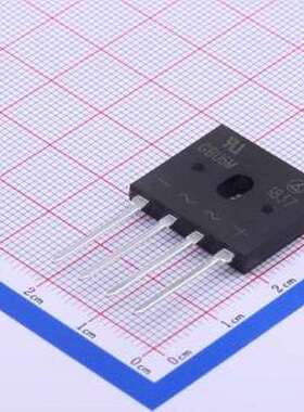 GBU6M 整流桥 电压:1kV 电流:6A GBU