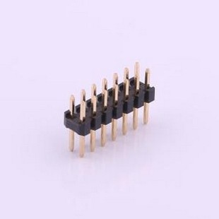 排针 2x7P 插件 2x07I P=2mm 方针 C40D28 2mm X4621WV 间距