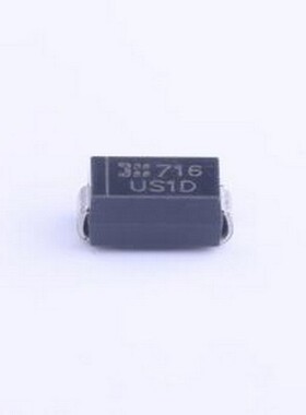 US1D-13-F 快恢复/高效率二极管 电压:200V 电流:1A SMA