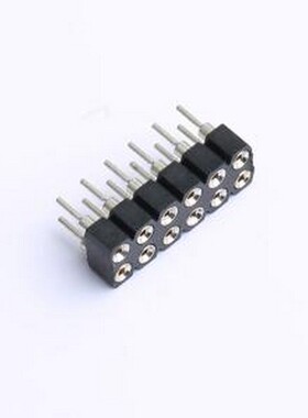 XDM254C-2-06-Z-3.0-G0 排母 2x6P 间距:2.54mm 直插 插件,P=2.54