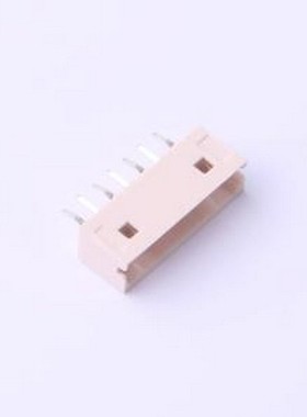 CNJMA2004WV-7P 线对板针座 1x7P 间距:2mm 直插 插件,P=2mm