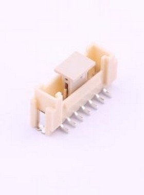 X2011WVS-07A-9TSN 线对板针座 1x7P 间距:2mm 立贴 SMD,P=2mm