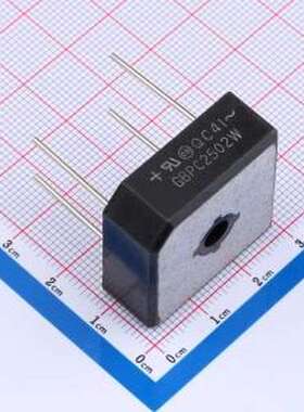 GBPC2502W 整流桥 电压:200V 电流:25A GBPC-W