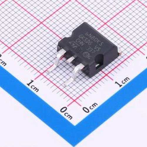 STB6N80K5 场效应管(MOSFET) 1个N沟道 耐压:800V 电流:4.5A D2PA