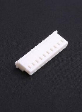 HX25014-10Y 胶壳(线对板/线对线) 1x10P 2.5mm 白色 P=2.5mm