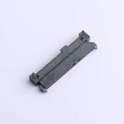 XUTS-2205-0531 线对板针座 SATA7+15PIN板下母座 H5.0MM SMD,P=1