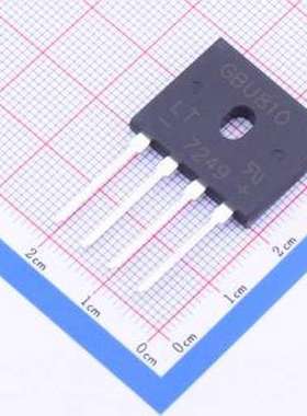 S-GBU810-TU-LT 整流桥 电压:1kV 电流:8A GBU