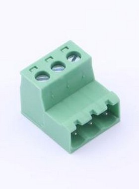 DB2EKR-5.08-3P-GN-S 插拔式接线端子 5.08mm 1x3P 排数:1 每排P