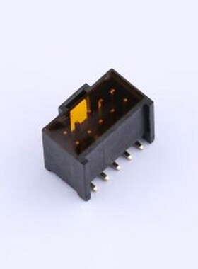 X9555WVS-2x05E-9TV01 线对板针座 2x5P 间距:2.54mm 立贴 SMD,P=