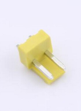 XY-VH3.96-2A11-YT 线对板针座 VH 3.96mm 1x2P 直插 黄色 插件,P