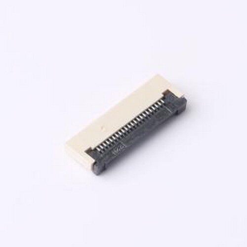 ZX-0.5FPC-2H-QFX22P FFC/FPC连接器 间距:0.5mm P数:22P 翻盖式