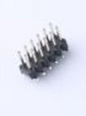 2LP000M026 排针 2x6P 间距:2.54mm SMD,P=2.54mm(交错脚)