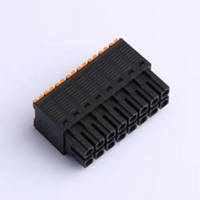 JL2EDGKNH-50808B01 插拔式接线端子 2x8P 5.08mm P=5.08mm