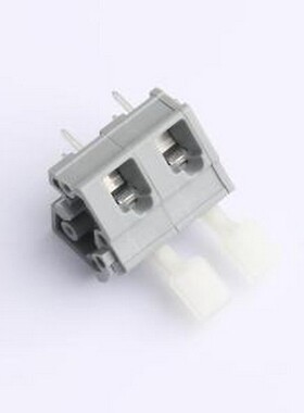256-502/333-000 弹簧式接线端子 1x2P 7.62mm 每排P数:2 排数:1