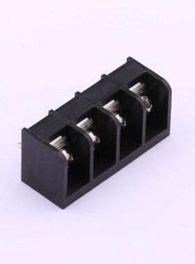 DBT50B-9.5-4P-BK-P 栅栏式接线端子 9.5mm 1x4P 边脚 排数:1 每