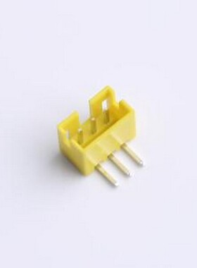 XY-PH2.0-3A21-YT 线对板针座 PH 2.0mm 1x3P 弯插 黄色 弯插,P=2