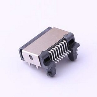 RJ11 HLRS1 MJ88 RJ45 以太網(wǎng)連接器 沉板 B011 不帶LED SMD