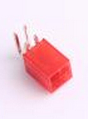 HC-5557-2*2AW-R-05 线对板针座 2x2P 间距:4.2mm 弯插 红色 弯插