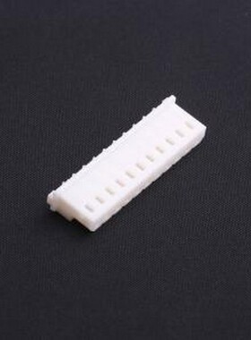 HX25014-11Y 胶壳(线对板/线对线) 1x11P 2.5mm 白色 P=2.5mm