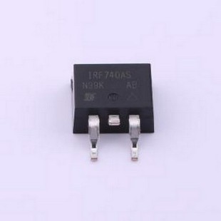 1个N沟道 耐压 400V IRF740ASPBF 10A MOSFET 电流 D2P 场效应管